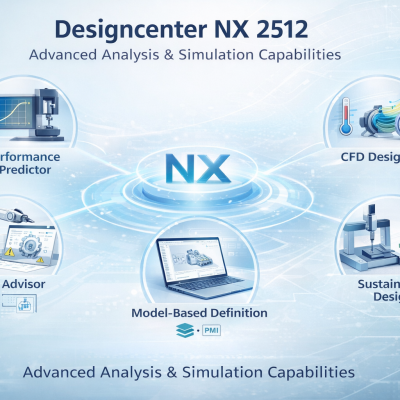 DESIGNCENTER NX 2512: NỀN TẢNG PHÂN TÍCH & MÔ PHỎNG TÍCH HỢP GIÚP CẢI TIẾN THIẾT KẾ CHO SẢN XUẤT CÔNG NGHIỆP