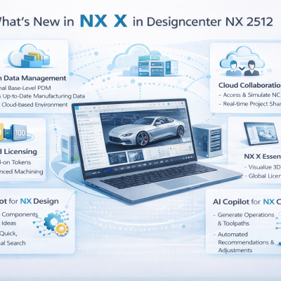 NX X TRONG DESIGNCENTER NX 2512: NỀN TẢNG THIẾT KẾ – CỘNG TÁC – DỮ LIỆU THẾ HỆ MỚI TRÊN CLOUD