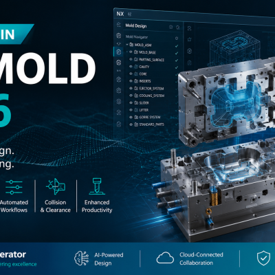 Designcenter 2606 Mold Wizard: Những điểm nhấn mới trong thiết kế khuôn